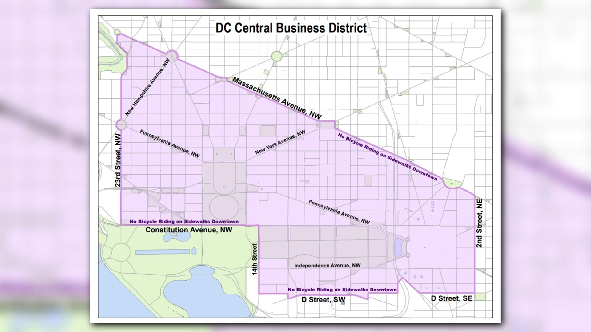 VERIFY Can you ride an electric scooter on DC sidewalks?