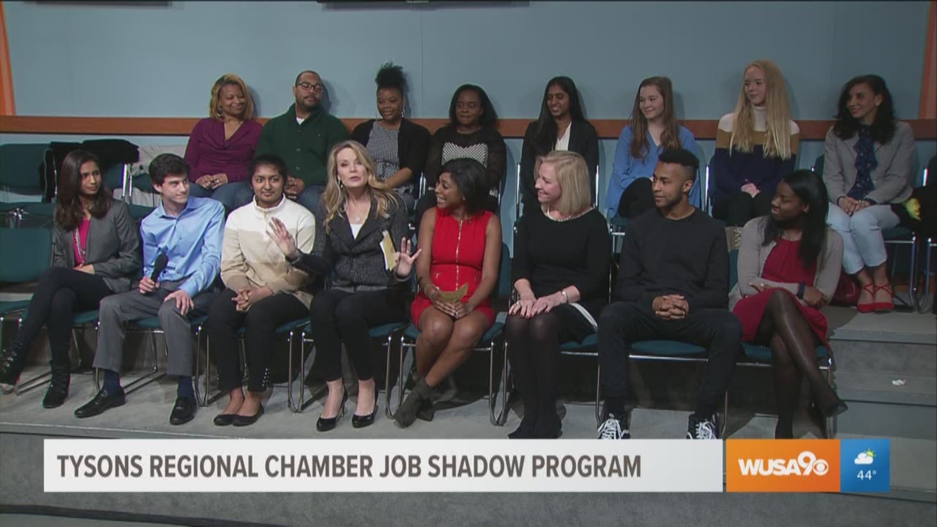 Fairfax County high school students visited the Great Day Washington studios to share their experiences with Tyson's Regional Chamber's Job Shadow Program.  Find out how your student can join!  Maureen Loftus, Executive Director of LearningRX offers details about the program.