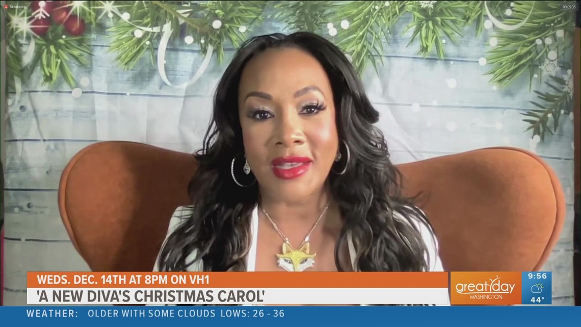 Vivica A. Fox gives us the 'deets' on her new Christmas movie
