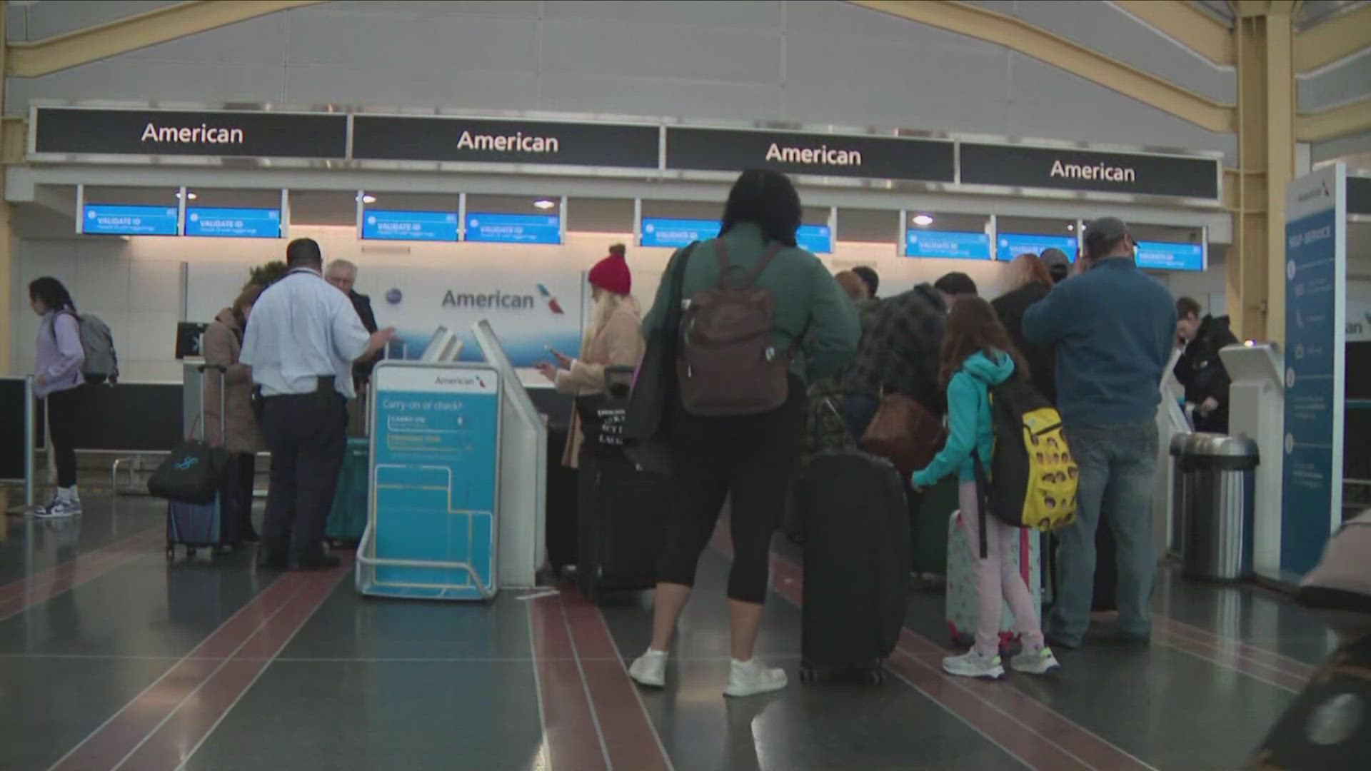 A new study found that travelers walk 1.62 miles from check-in to gates.