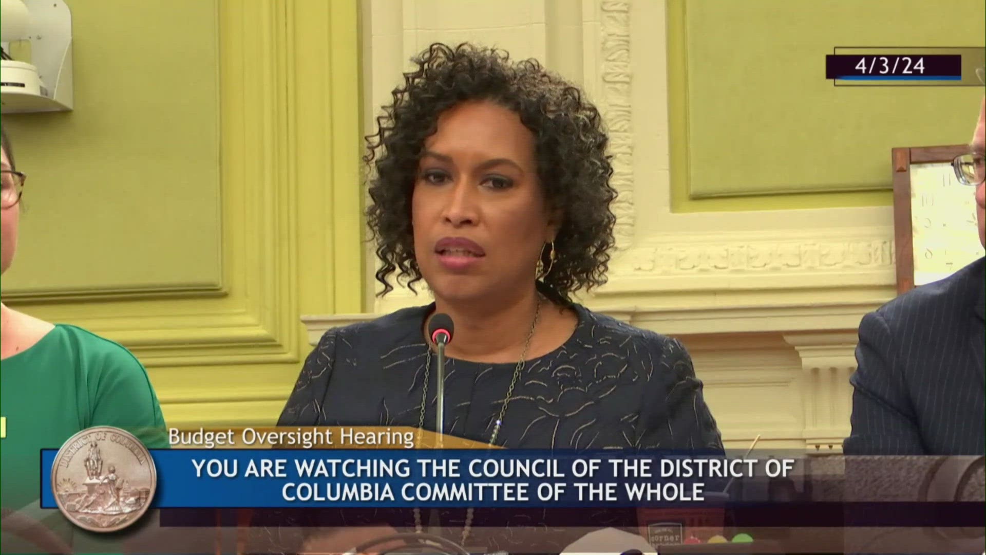 During the council hearing on the Mayor's proposed 2025 budget, Bowser called into question who is using the program intended for rental emergencies.