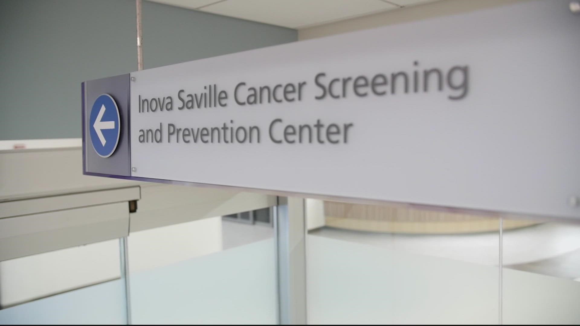 Here's a look inside the new Inova Saville Cancer Screening and Prevention Center