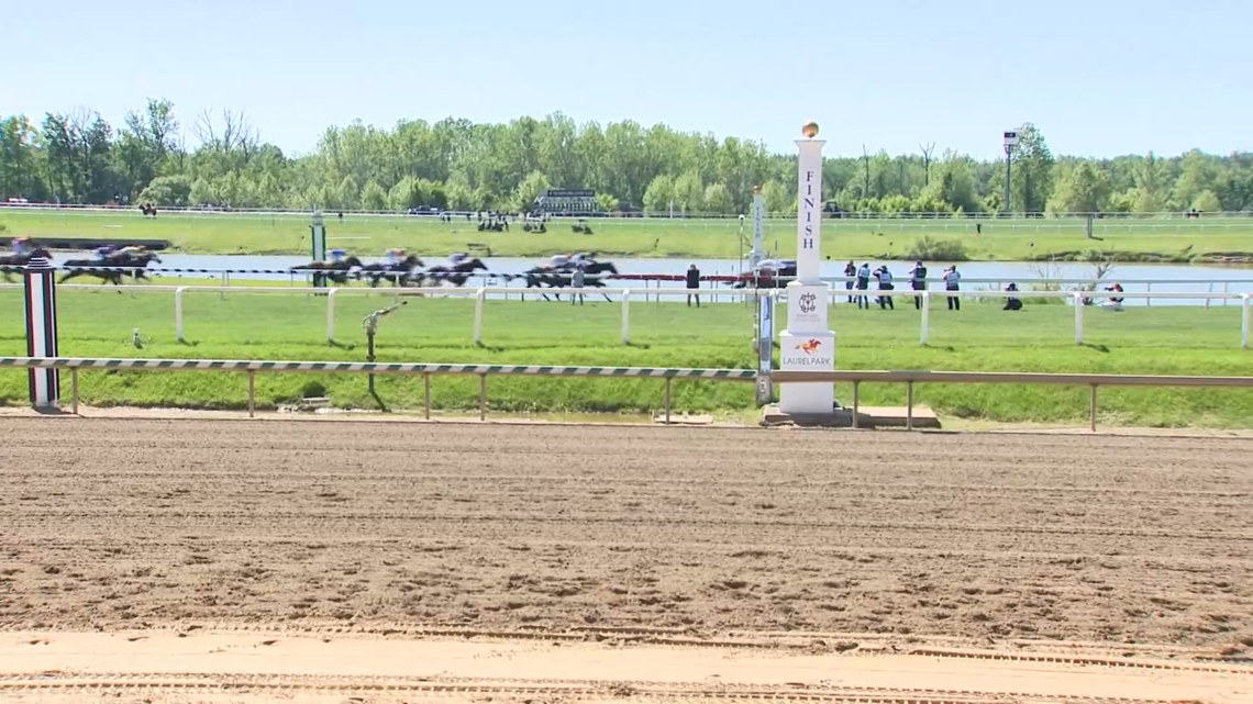 Thousands attend Preakness Stakes in Laurel Park