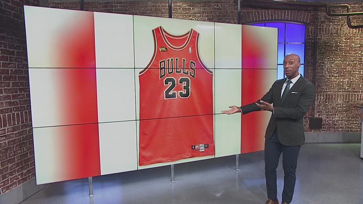 Michael Jordan jersey going up for auction
