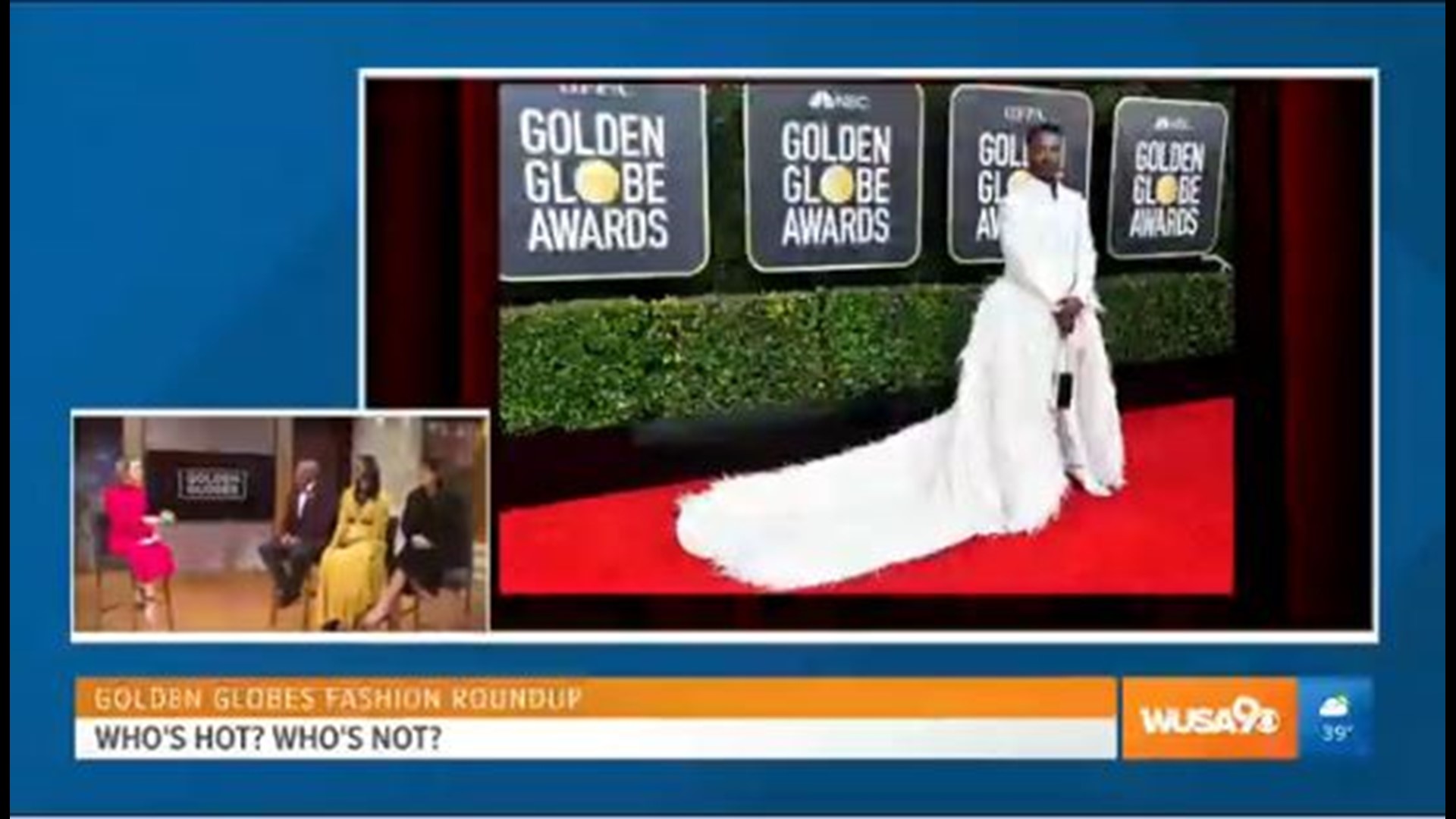 The Great Day Washington "style posse" recaps the fashion choices for the 2020 Golden Globes.