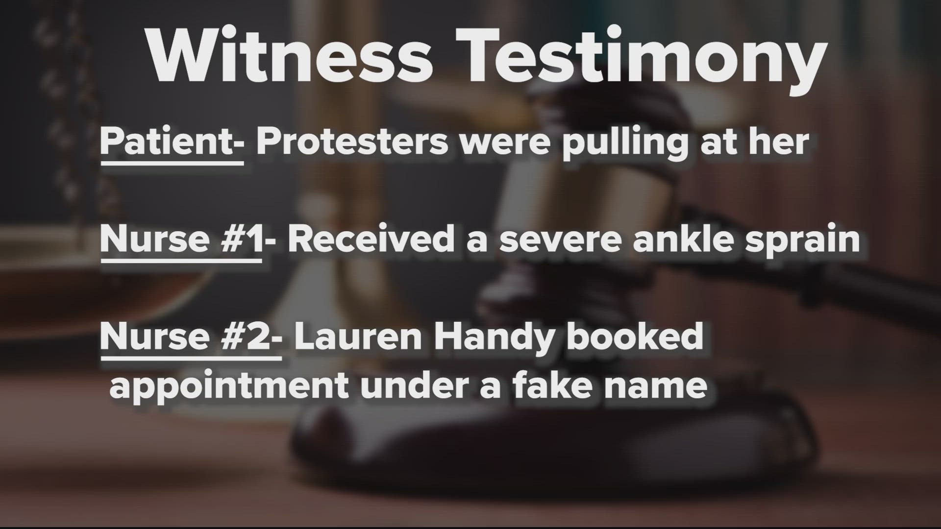Lauren Handy and her co-defendants collectively have a long history of anti-abortion protests around the country.