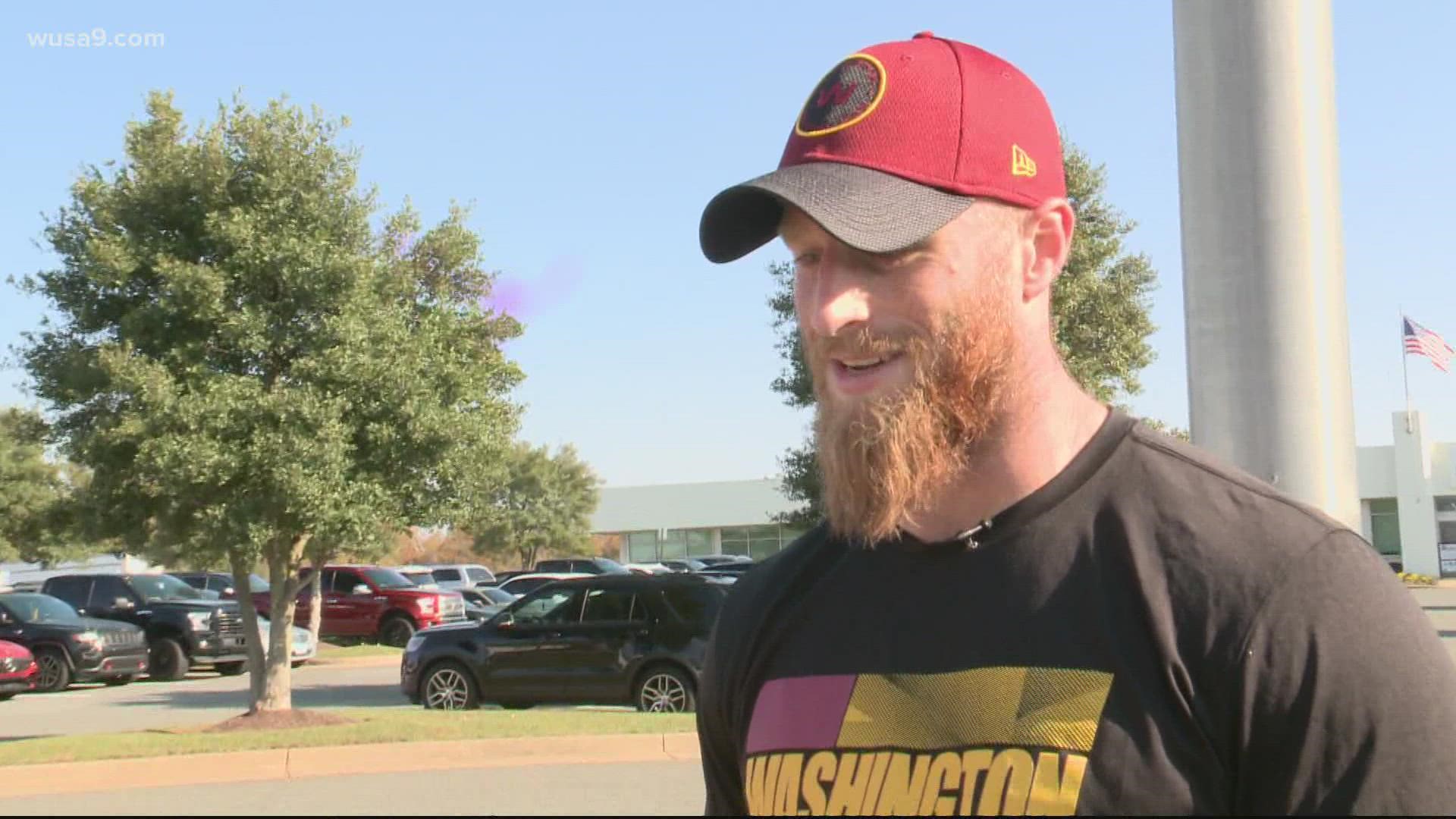 Joey Slye is back home. He attended North Stafford high school, in Stafford, Virginia, and grew up watching the Burgundy and Gold.