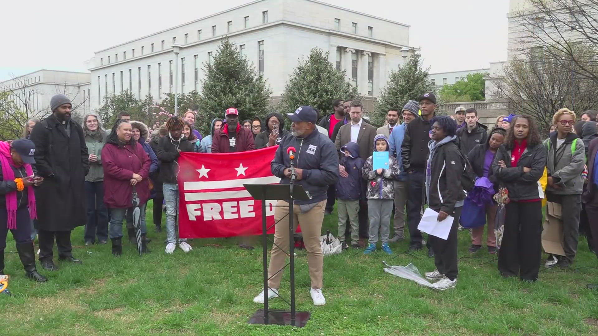 Mayor Muriel Bowser said the money being held up doesn't even come from the federal government; they are local tax dollars that have been approved for DC to use.