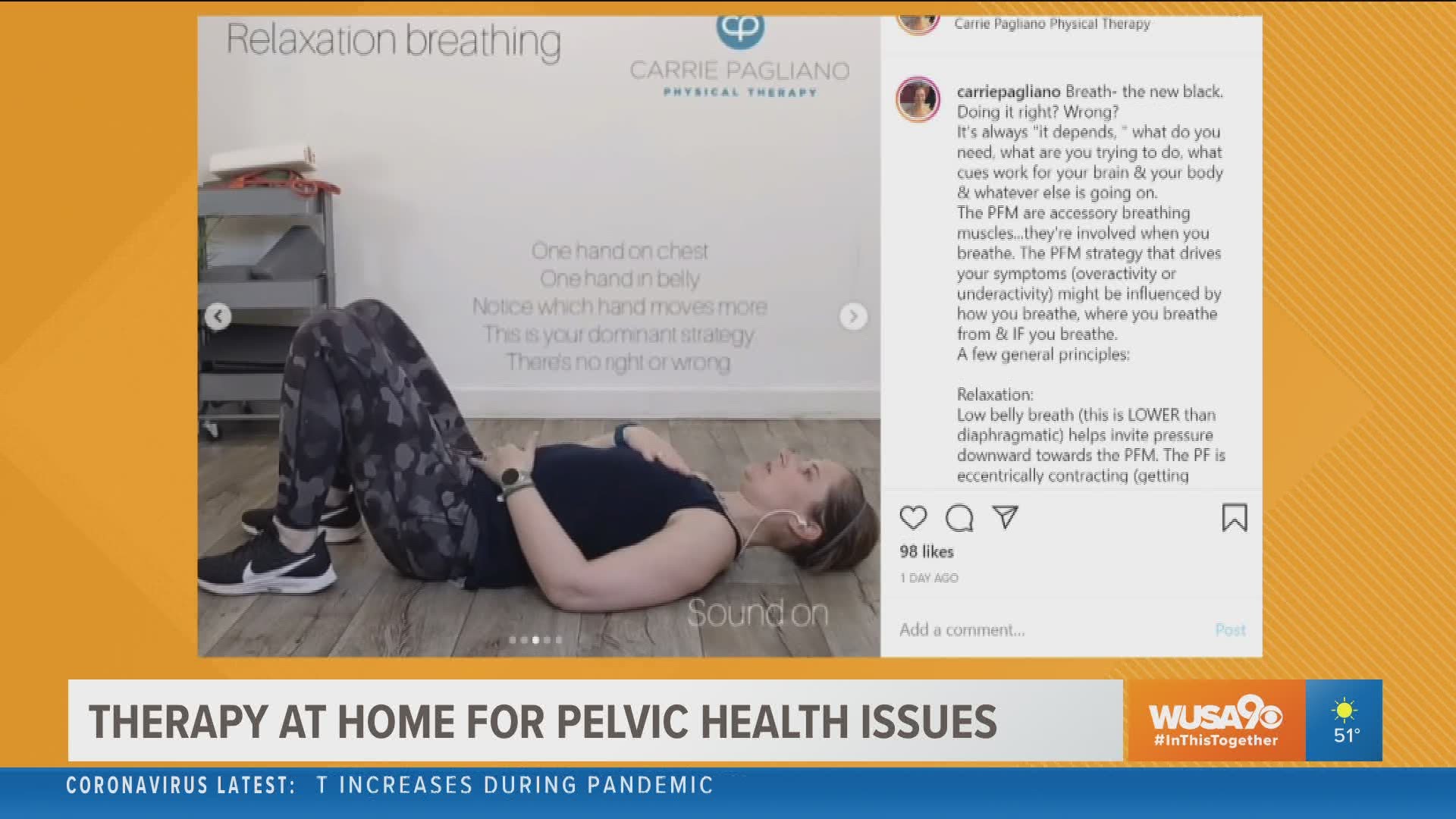 How do you manage physical therapy during the pandemic? Physical therapist and pelvic health specialist Dr. Carrie Pagliano talks about how she's helping clients.