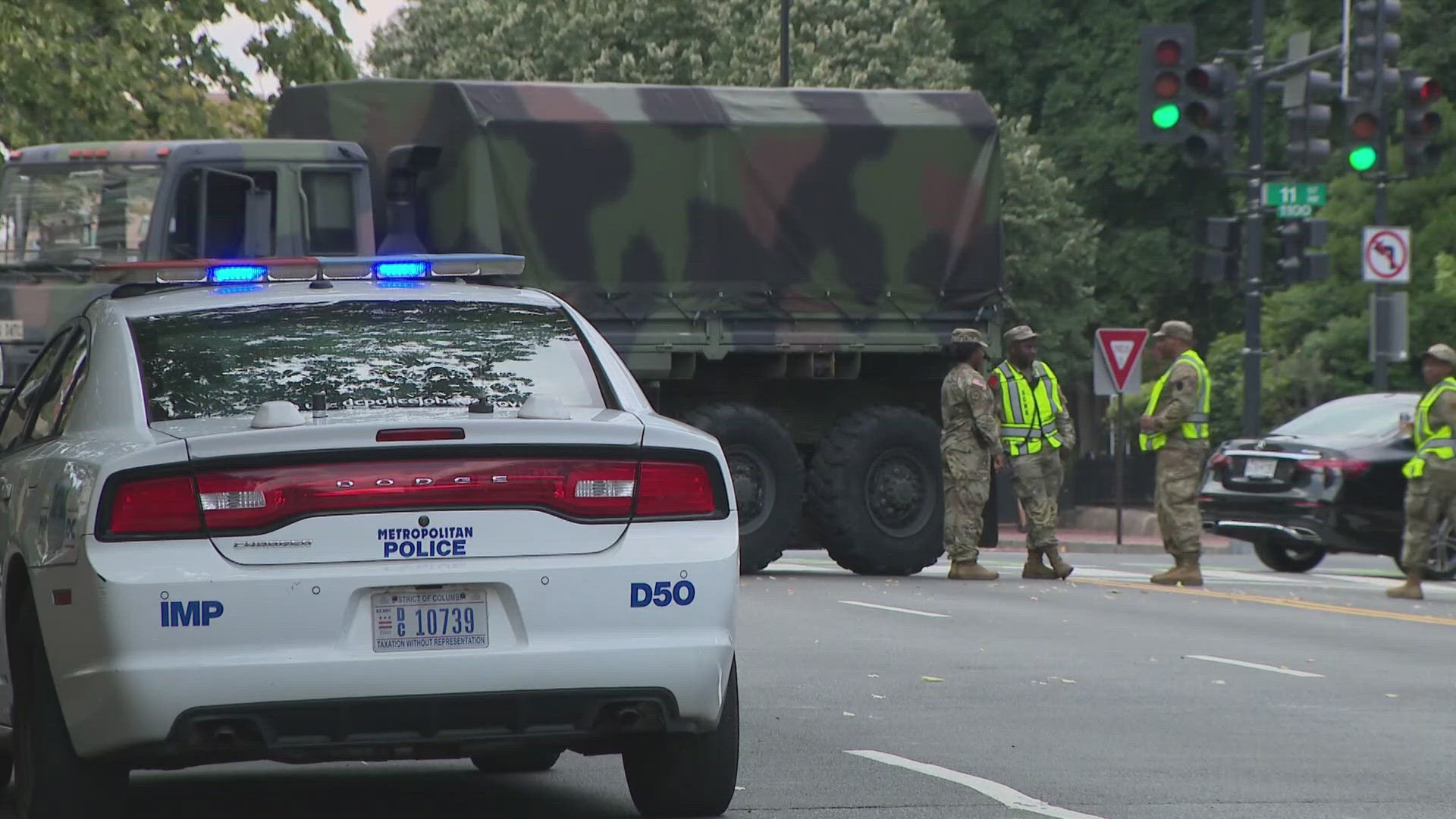 The NATO summit has made crossing through the District difficult.