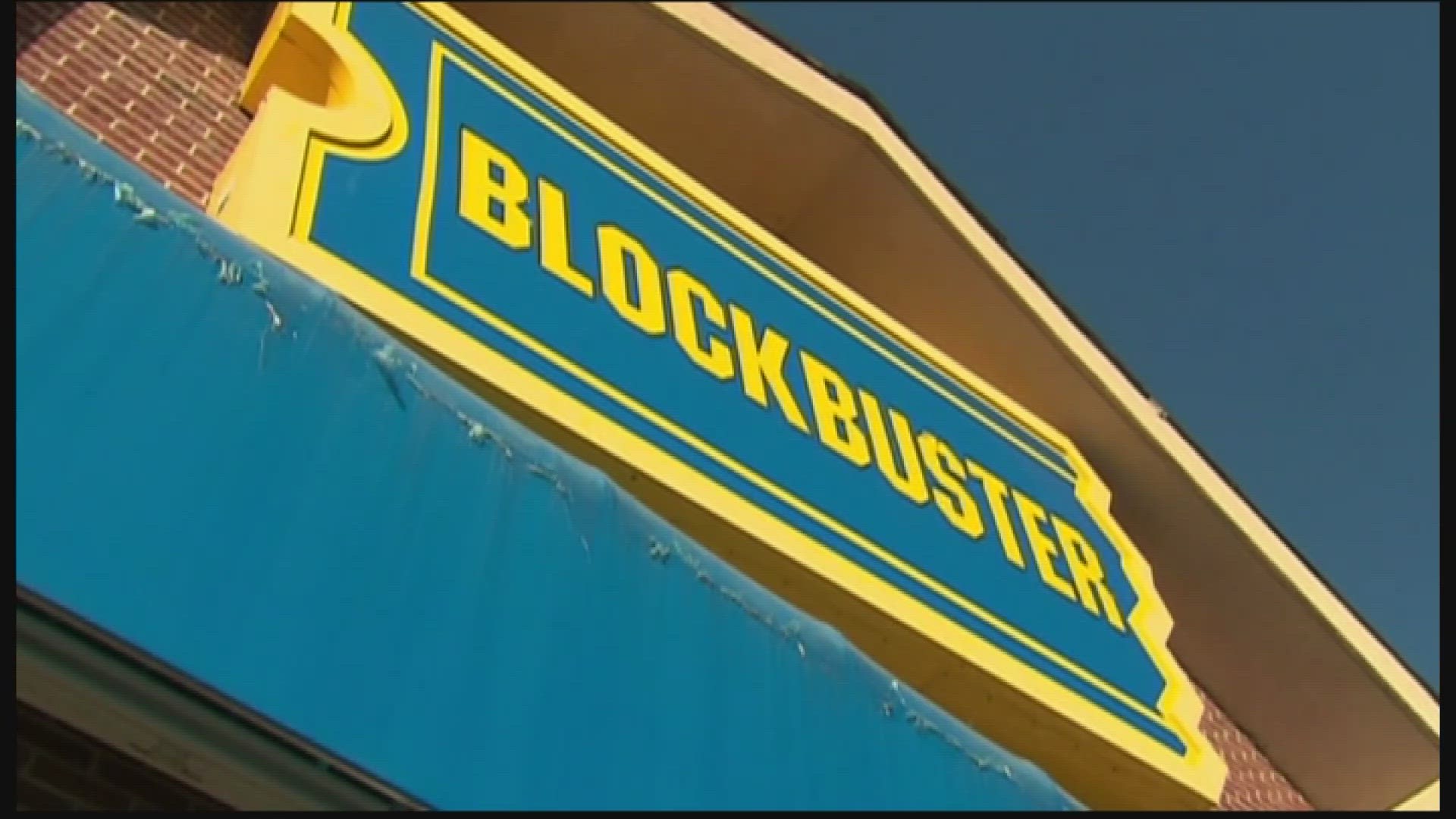 Blockbuster's website is back online with a message that reads, "We are working on rewinding your movie."