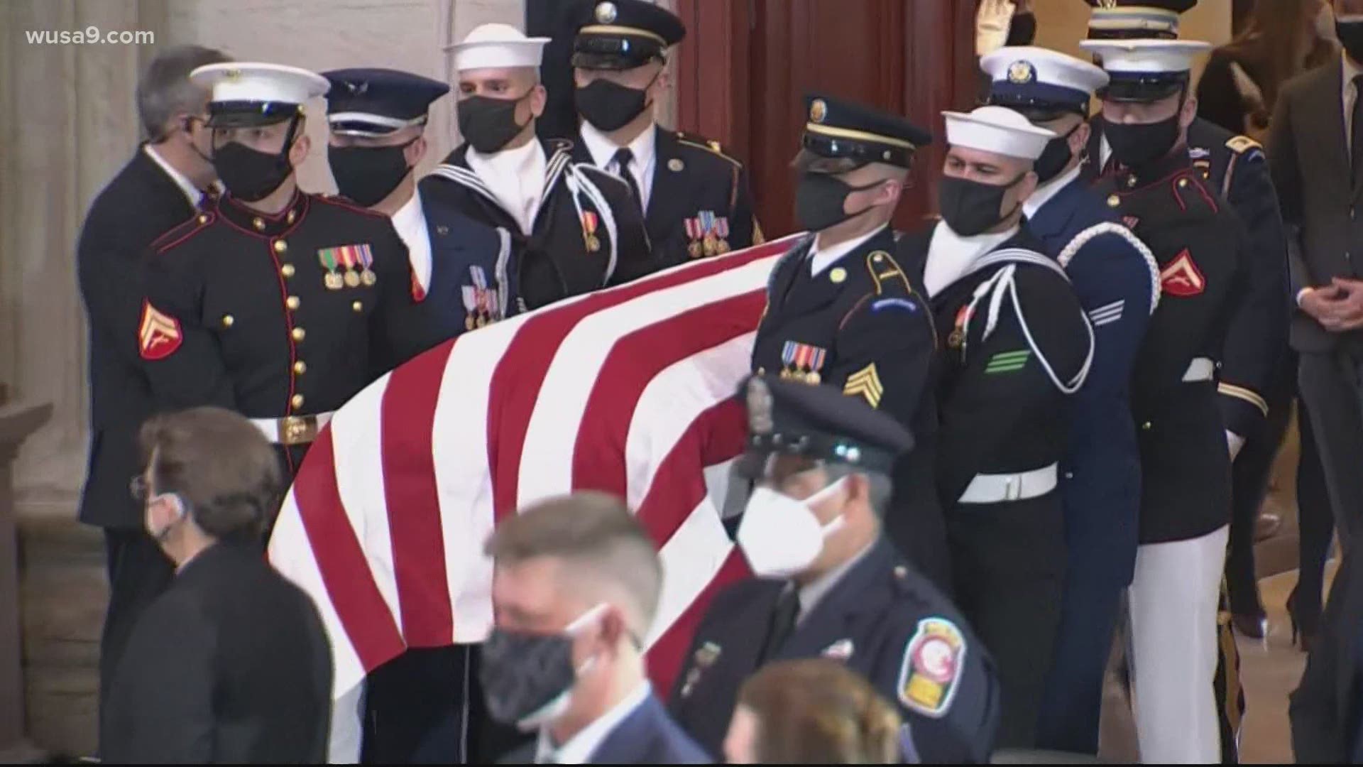There were many heartfelt moments during the ceremony that honored Capitol Police Officer William "Billy" Evans