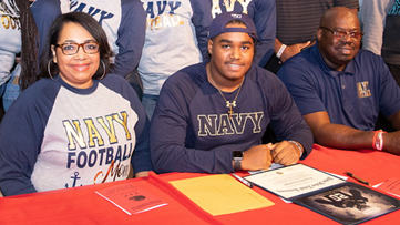 Watch Live: Arrest made in drive-by shooting of mother of Naval Academy football player, police say