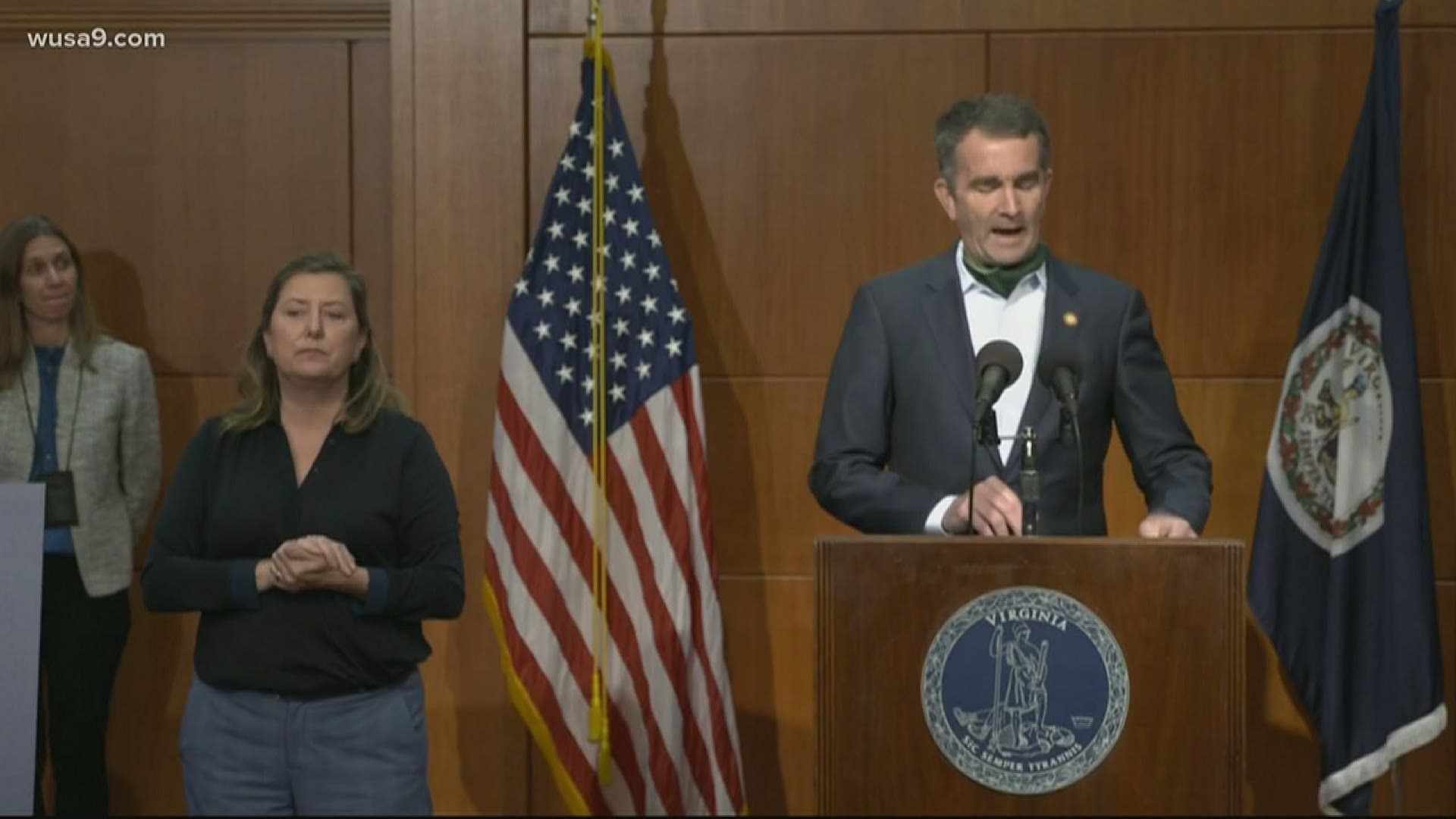 Virginia’s governor announced a partial reopening plan for the commonwealth and said May 8 would be the earliest its first phase could be implemented.