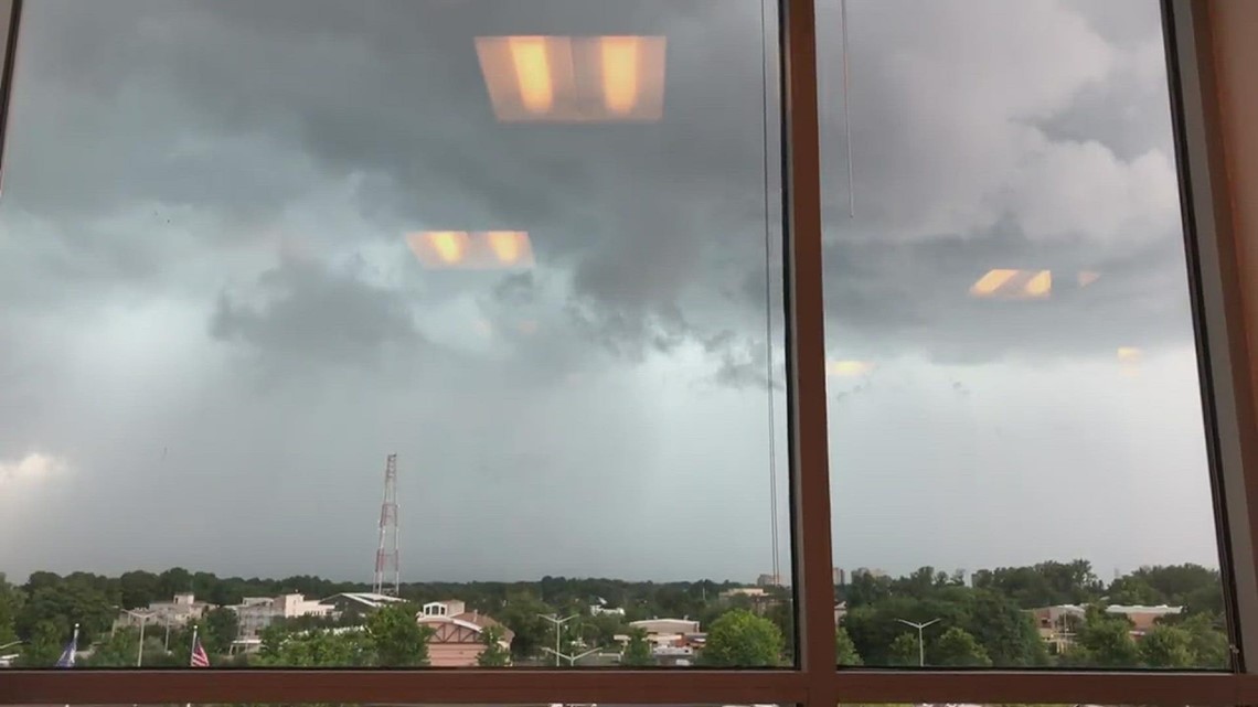 Lightning video Fairoaks, VA