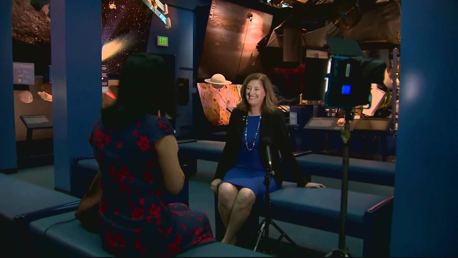 Laurie Leshin has always loved space but never dreamed she would make history.