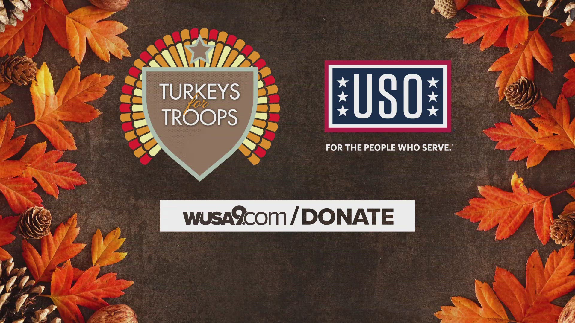 WUSA9 and the USO are once again teaming up to raise money to thank our military families this holiday season.