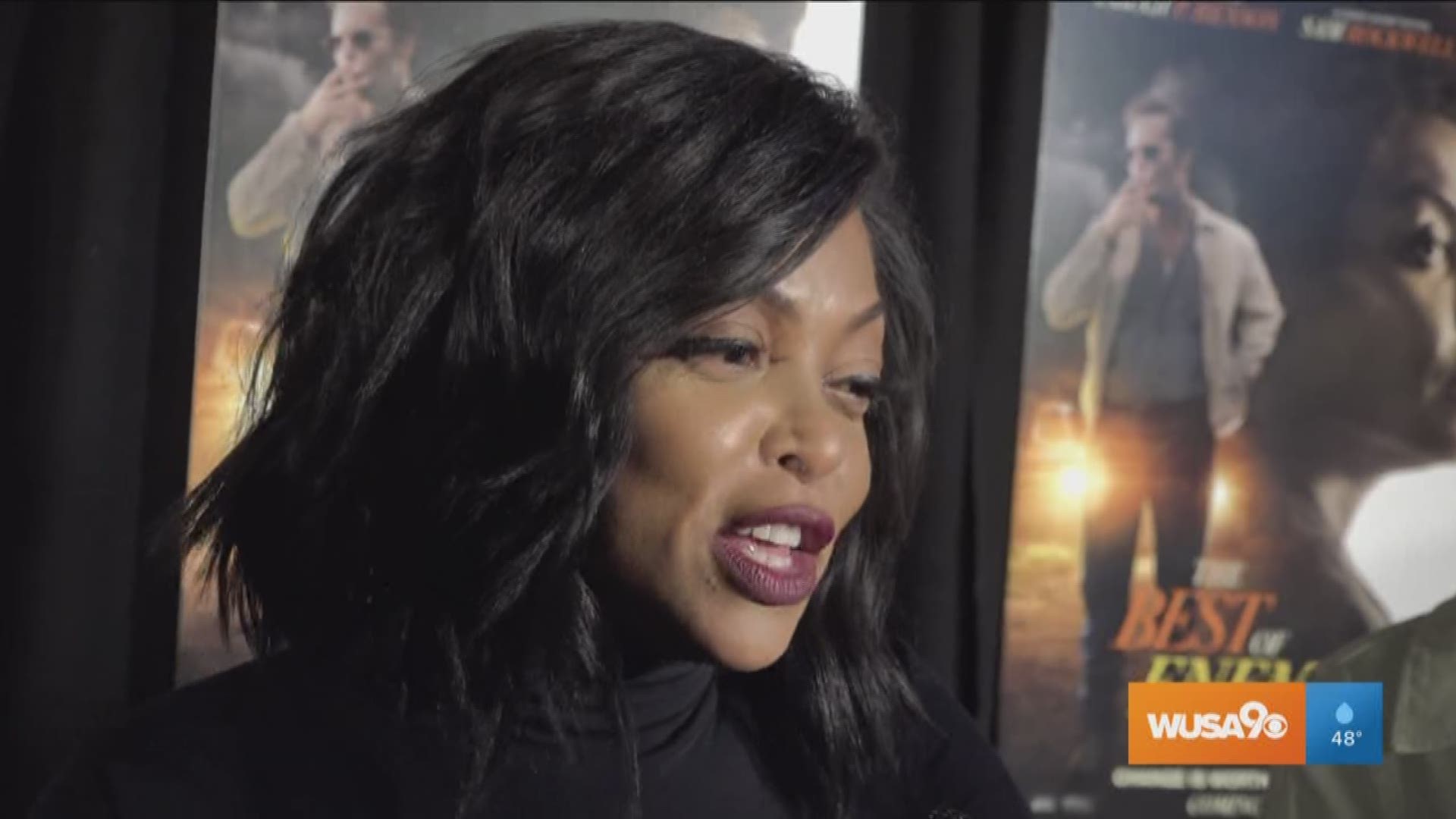 Markette Sheppard speaks to Taraji P. Henson about her role as a civil right activist in the new movie ' Best of Enemies' in theaters Friday, April 5, 2019.