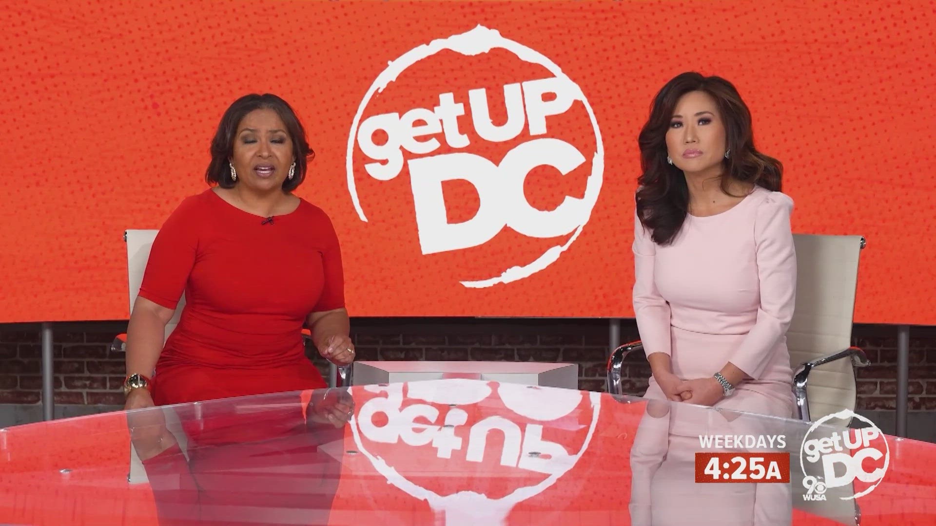 Watch Get Up DC Weekedays 4:25am-7am. Or stream anytime on WUSA9+