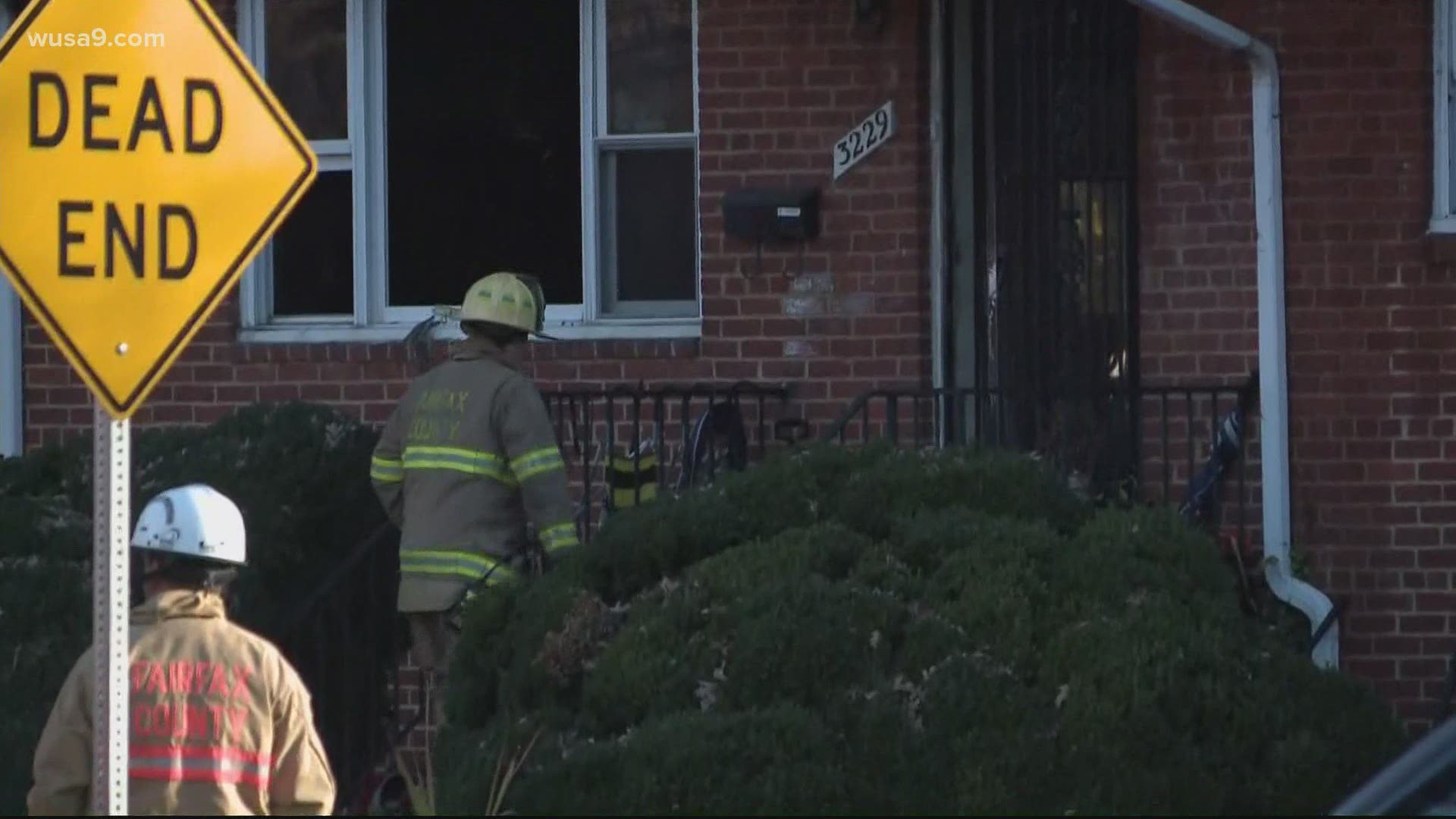 The deadly fire happened at a single-family home located in the West Falls Church area.