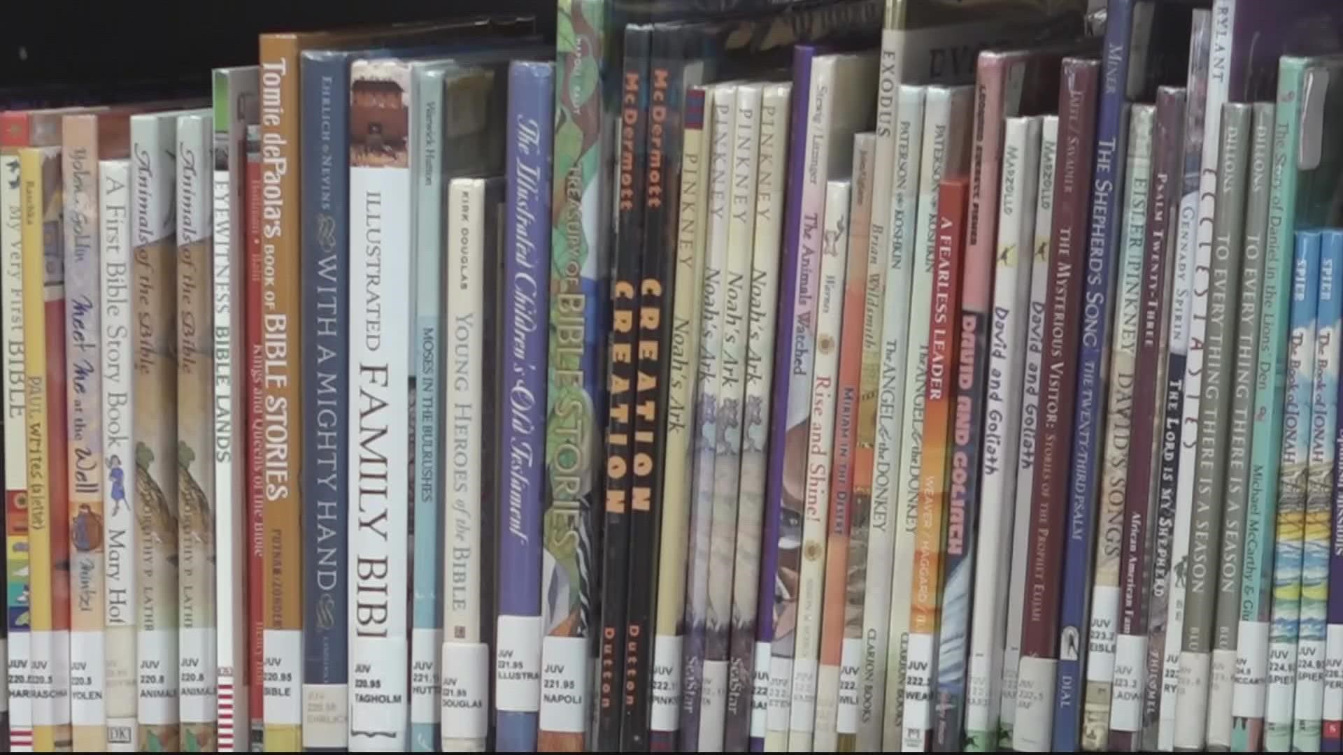 The complaints come after a school librarian read a children's book about two men falling in love during a video message last week.