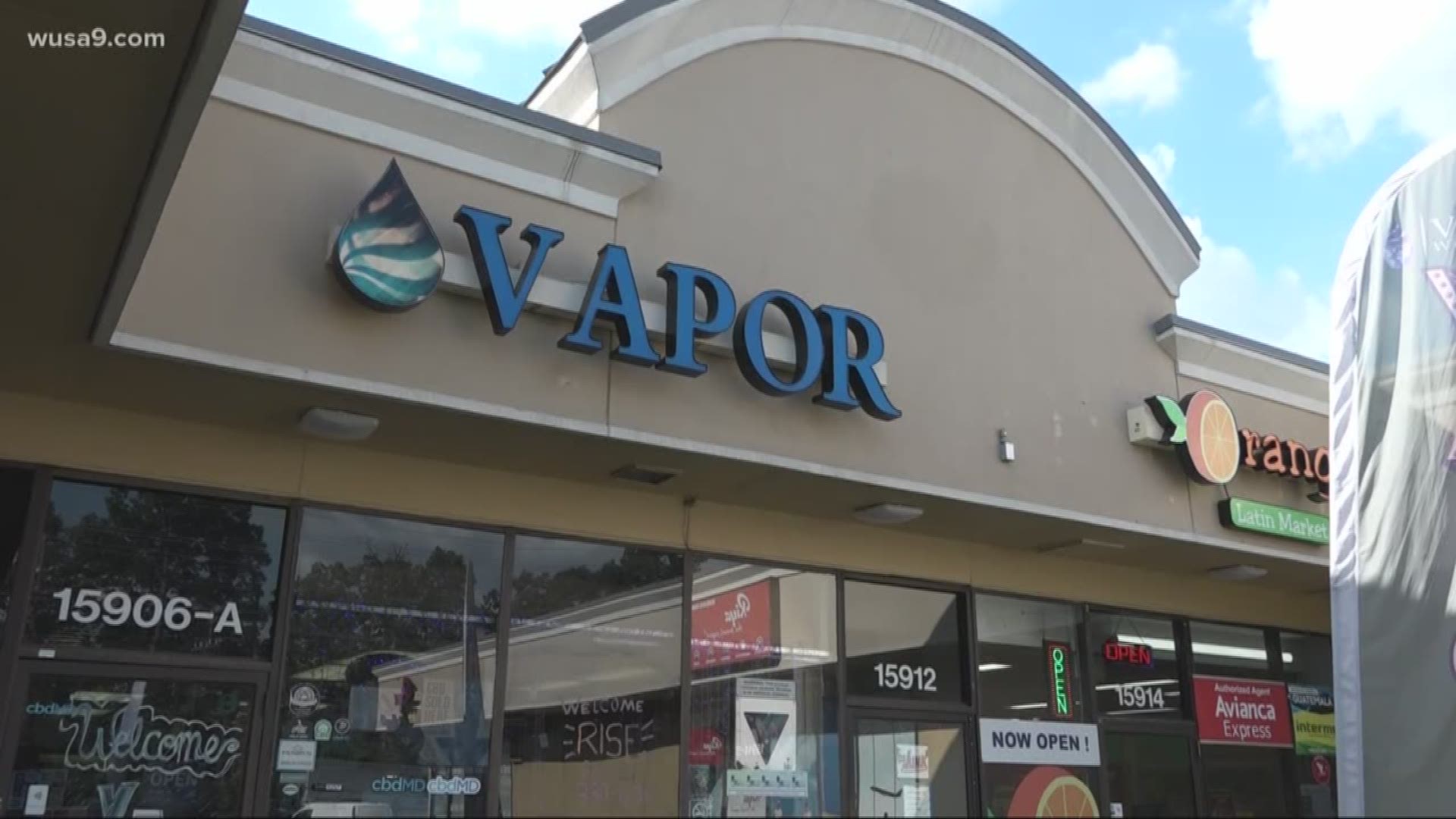 The owner of Vapor Worldwide reports his business is down 35% even though no products with vitamin E acetate are sold.