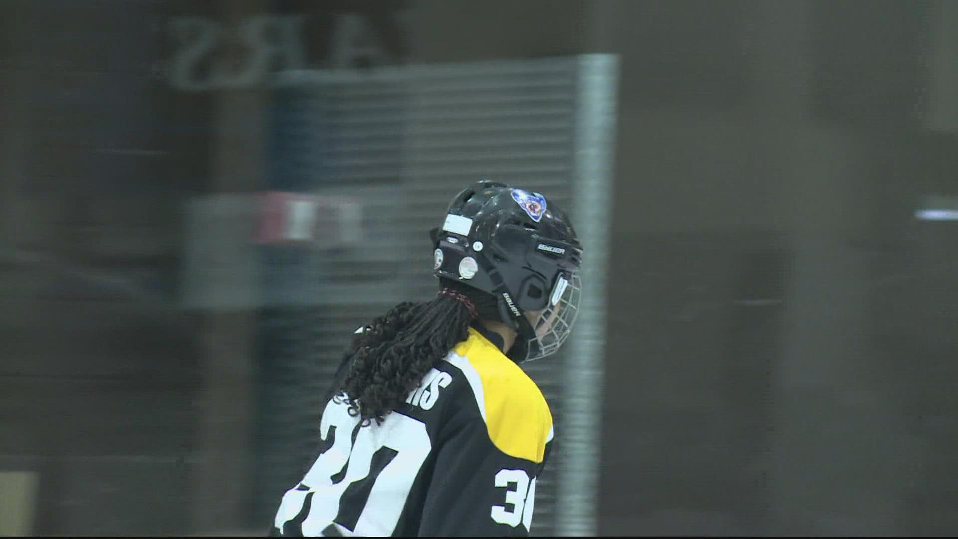 Black teen hockey star paving the way for girls on the ice wusa9