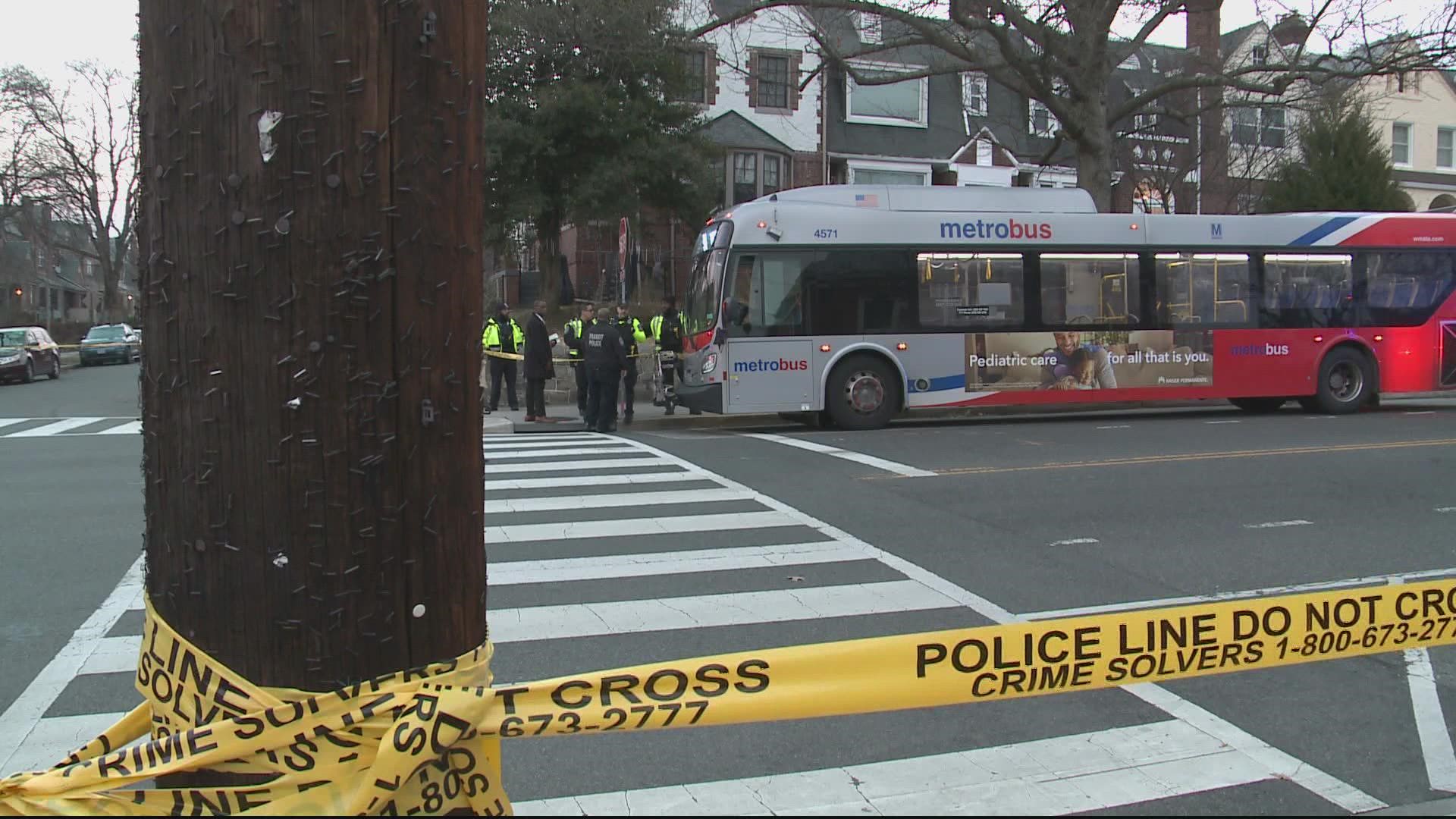 DC Police say the children were shot as they were getting off the Metrobus Wednesday evening.