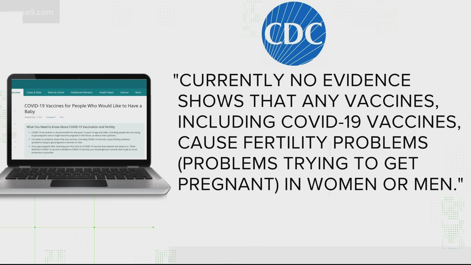 Rumors online claim the COVID-19 vaccines cause infertility. Two experts explain they are specifically designed not to harm our bodies.