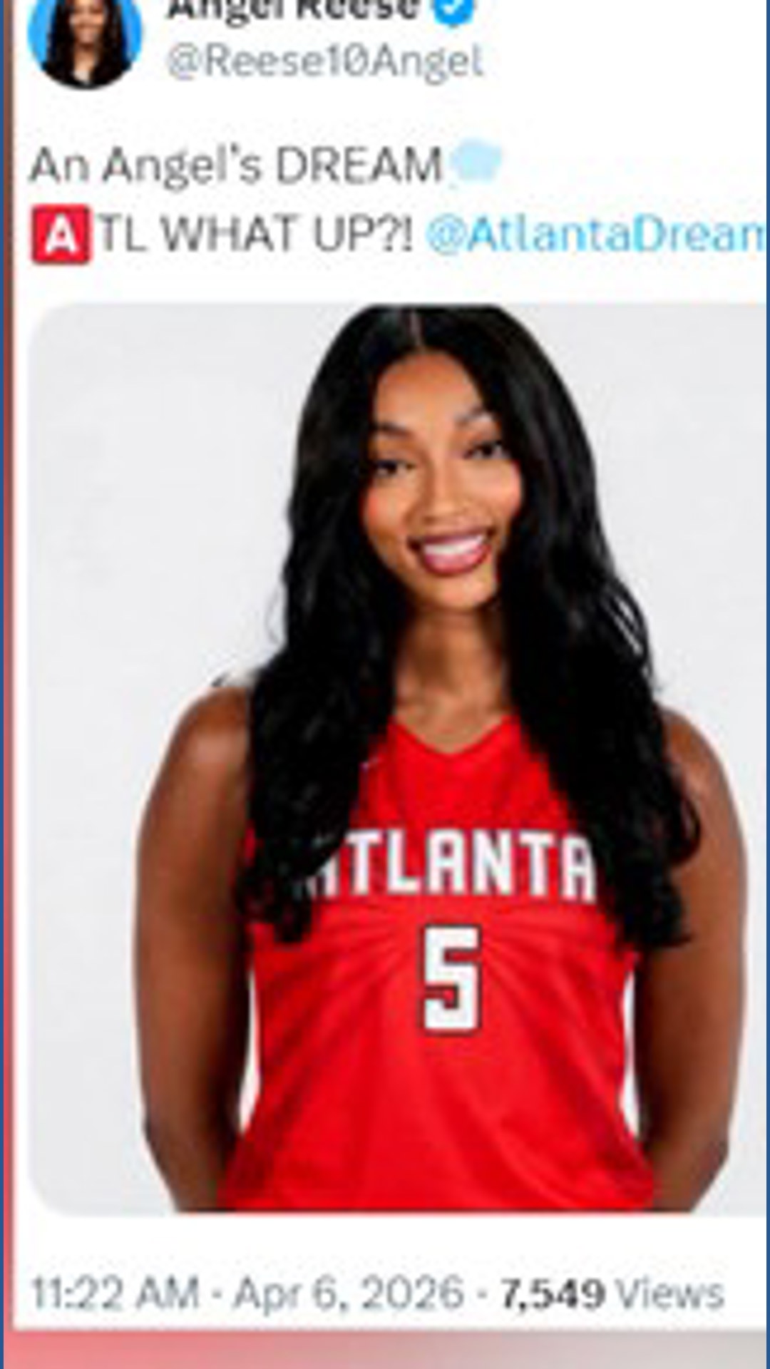 Angel Reese traded to Atlanta Dream | wusa9.com