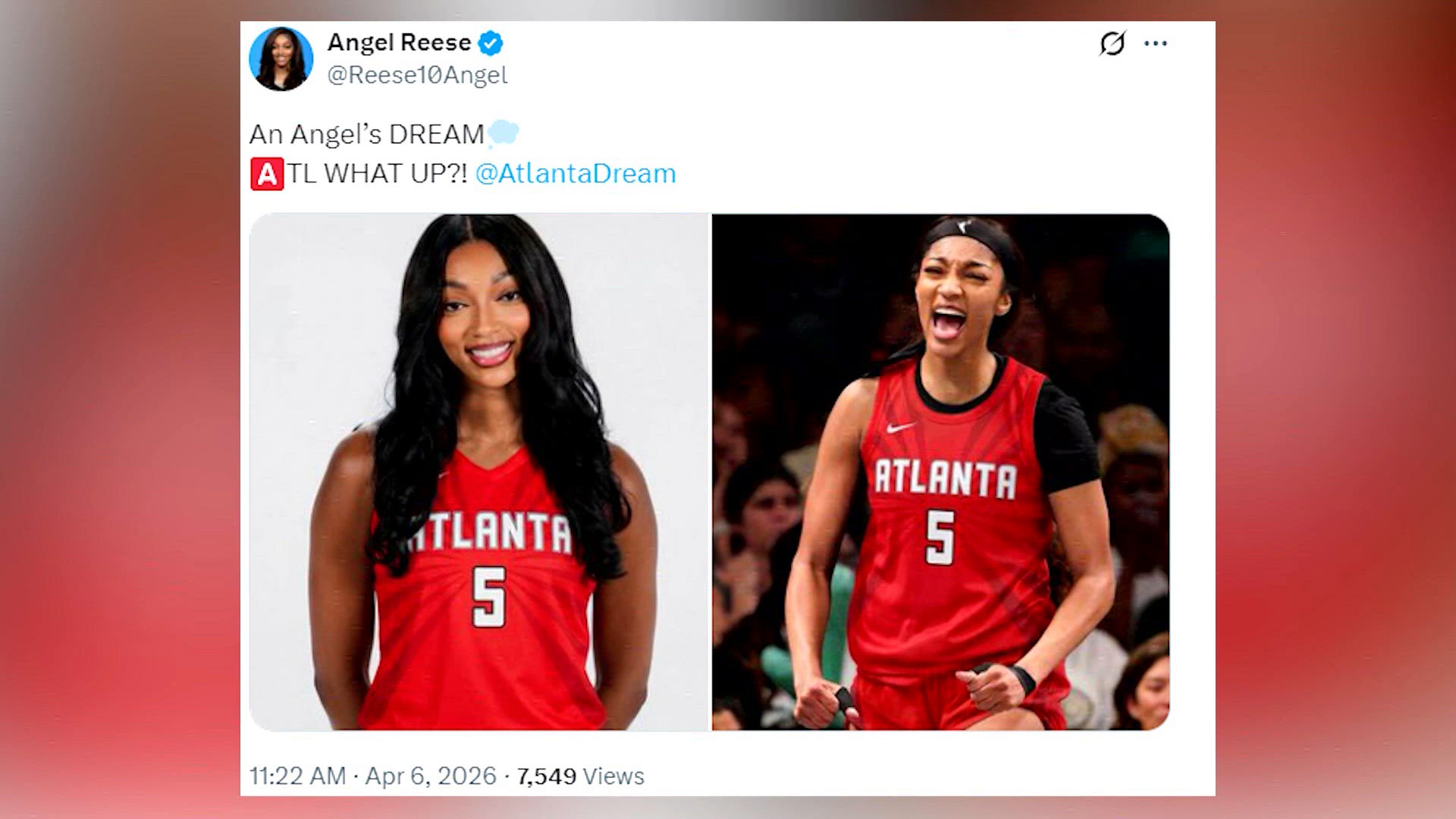 Angel Reese traded to Atlanta Dream | wusa9.com