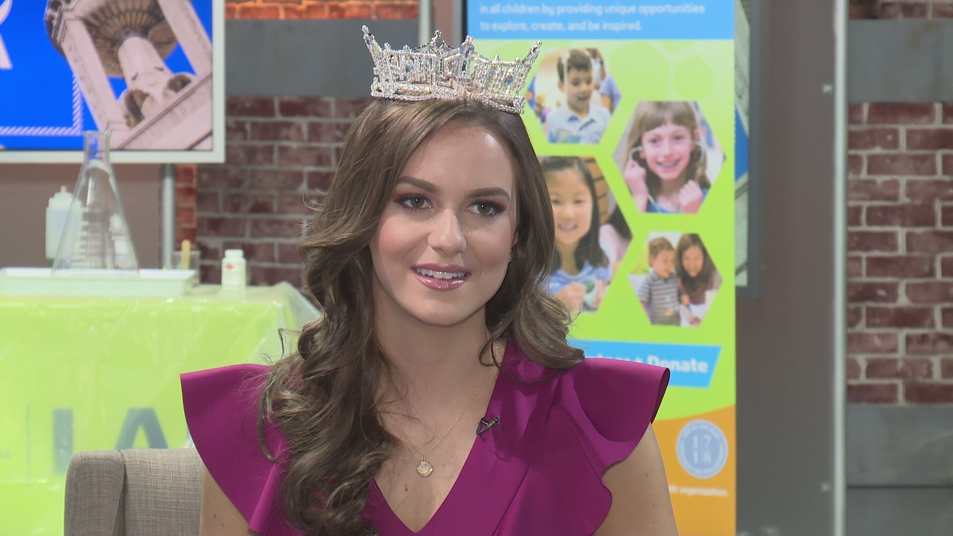 Miss America, Camille Schrier, talks about her journey to becoming Miss America and how you can be a scientist and feminine at the same time!