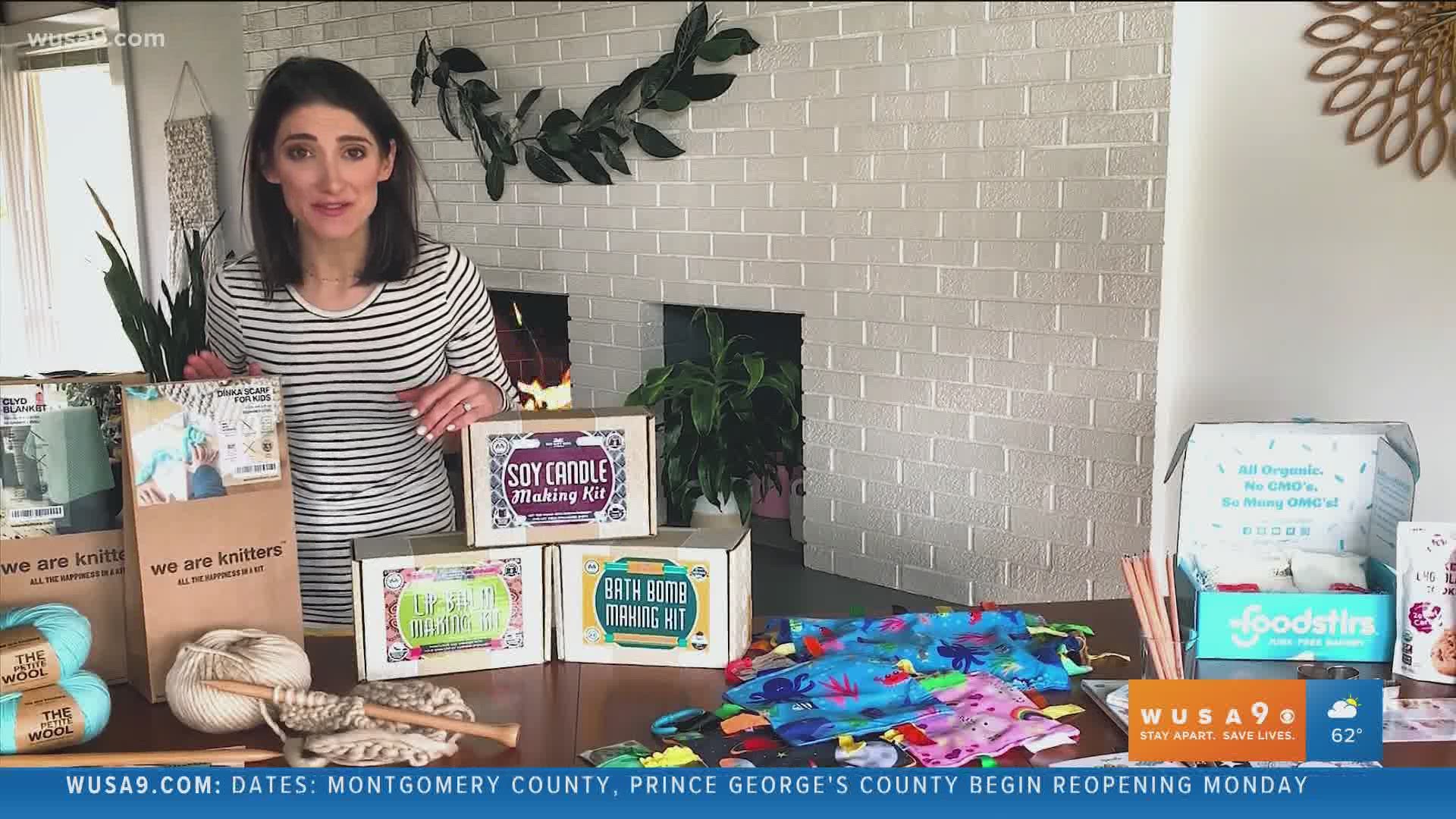 Emily Richett has some ideas on how to keep your kids busy without stressing you out.