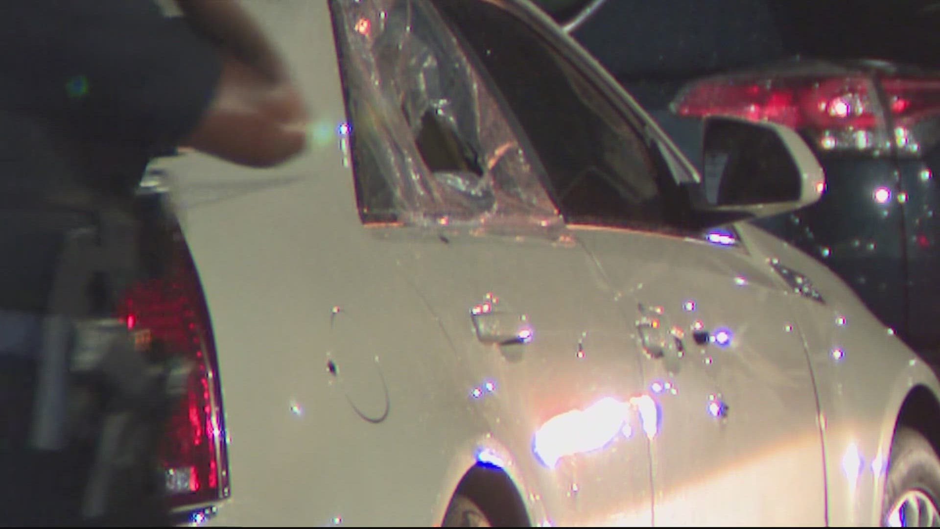 One of the victims were found inside of a vehicle suffering from gunshot wounds.