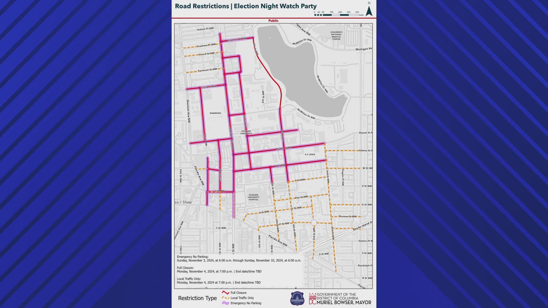 These closures will impact flow of traffic beginning Sunday. 