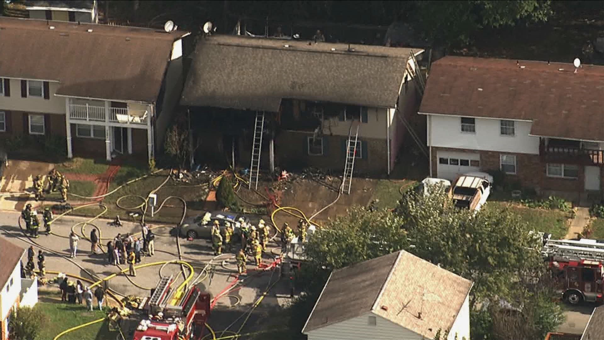 1 person found dead inside home after fire in Springfield, Virginia ...