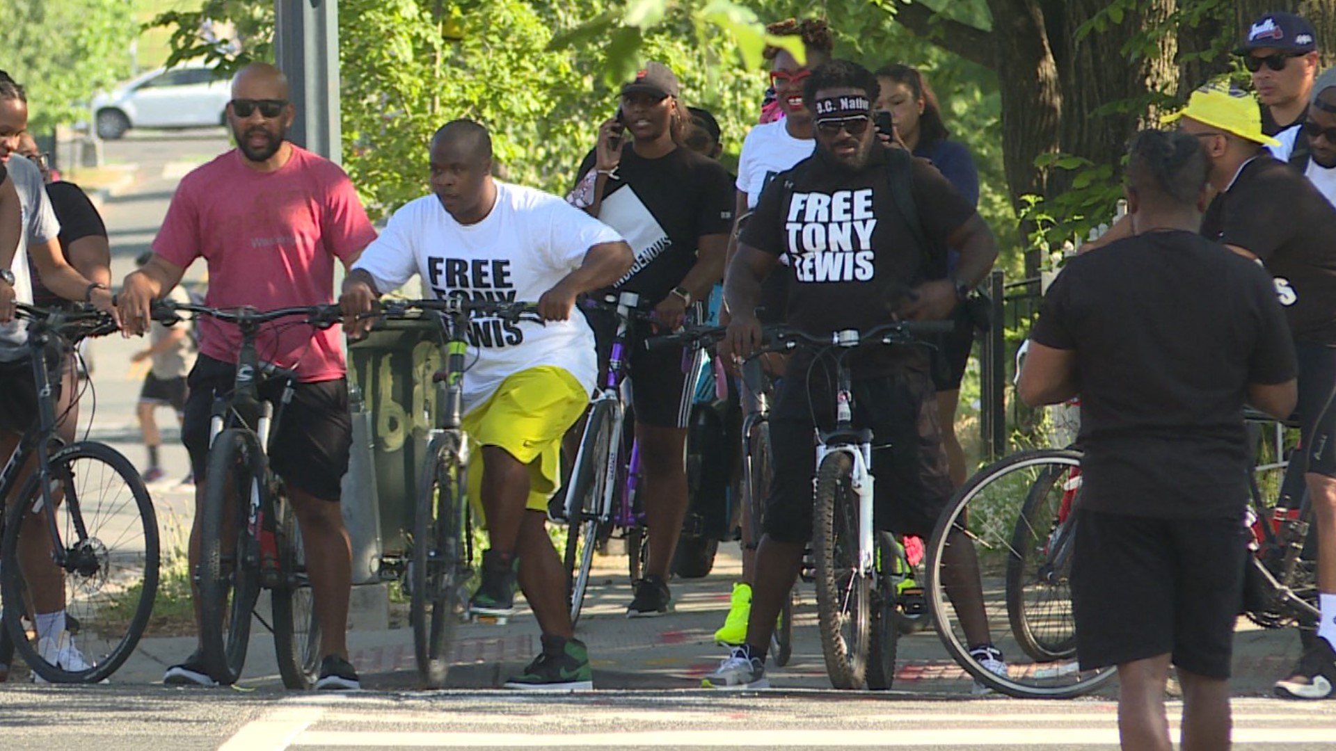 On Friday, a group of bike riders traveled through historically Black neighborhoods of D.C. to highlight the changing city and the need to preserve culture.