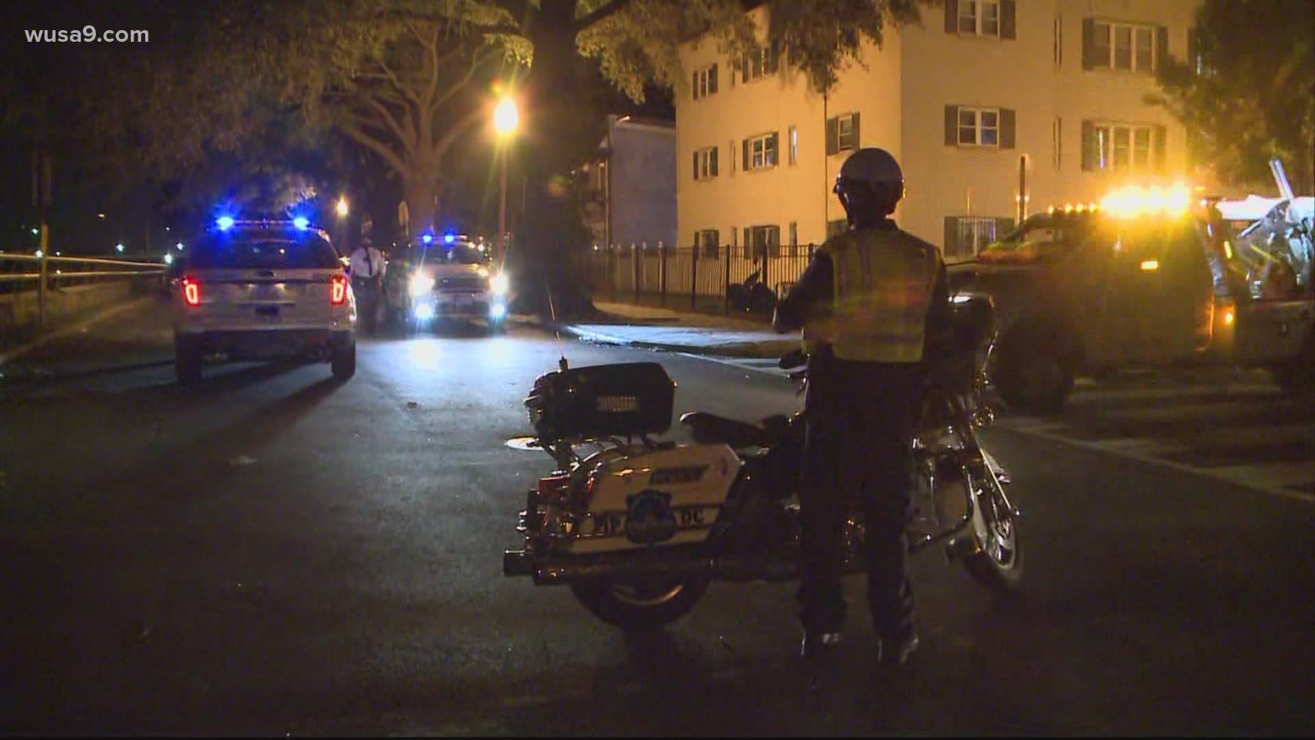 Police say a man was shot multiple times in Southeast DC.