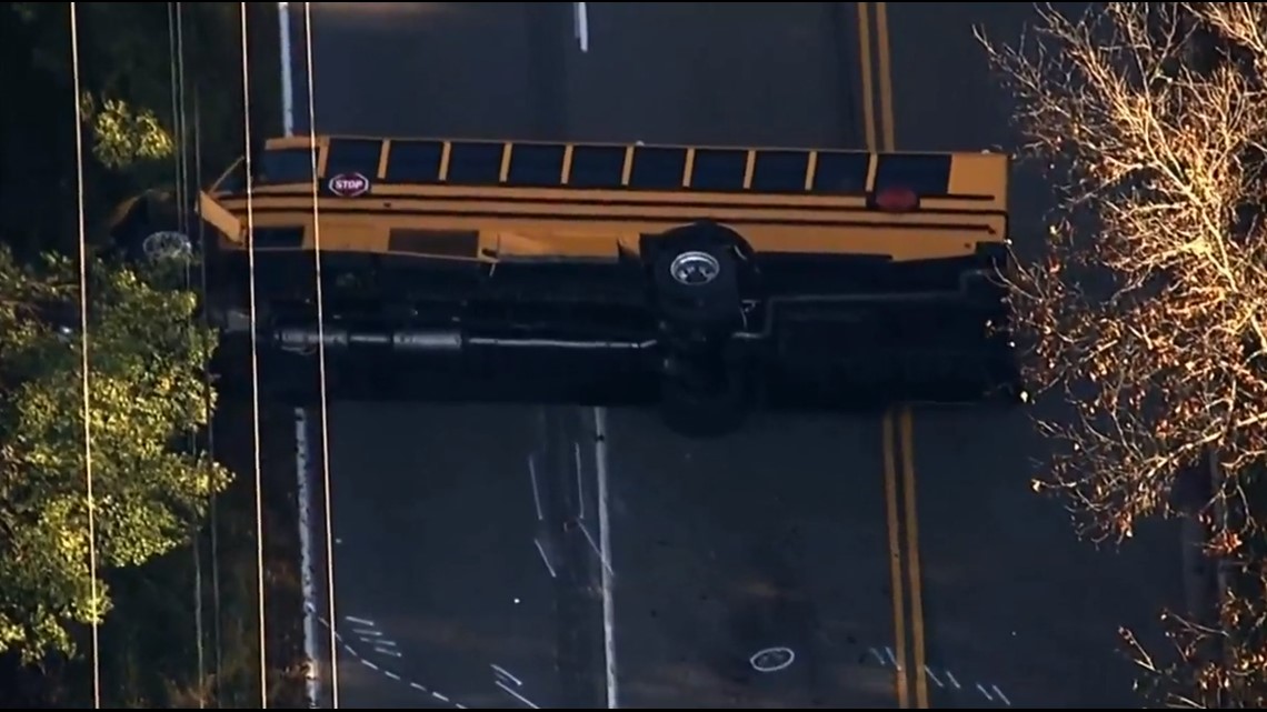 4 injured after School bus crash with 11 kids on board in Anne Arundel ...
