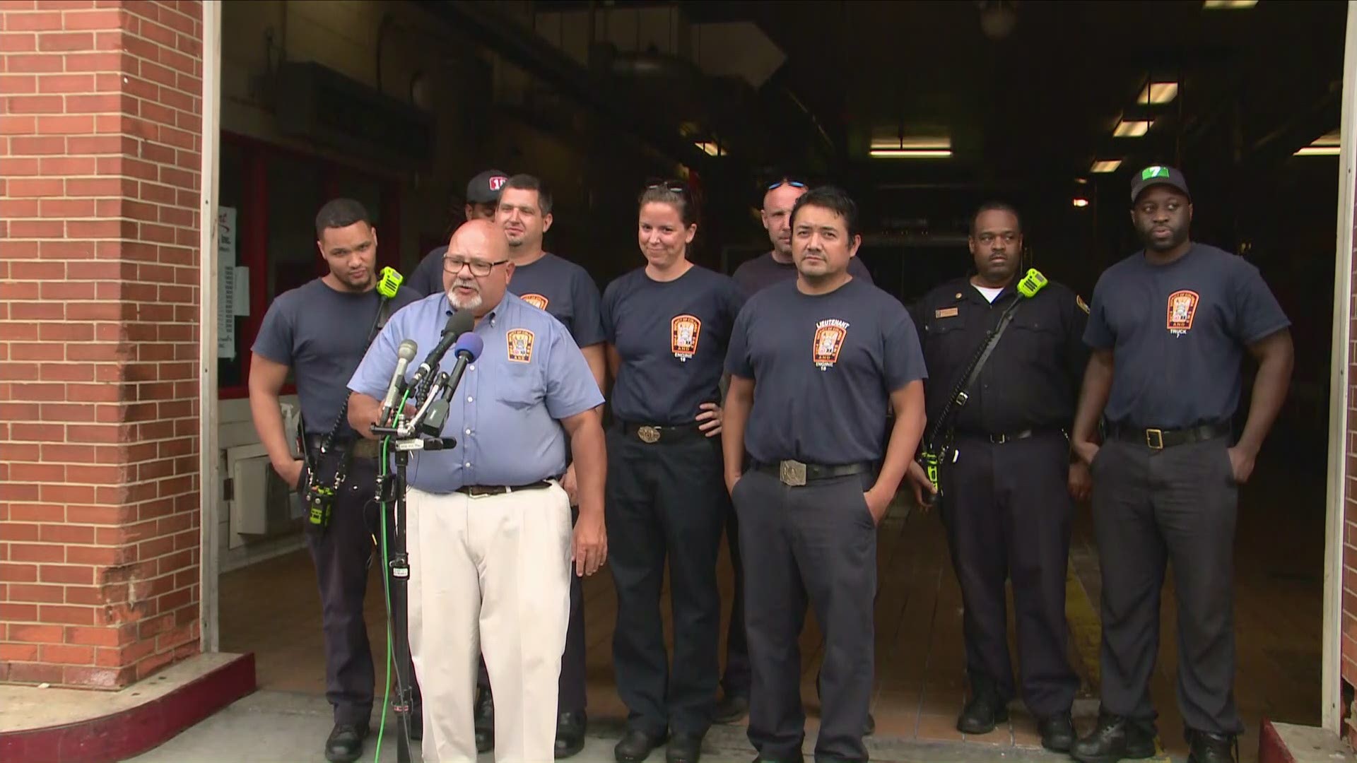 Firefighters deliver baby girl at SE DC fire station.