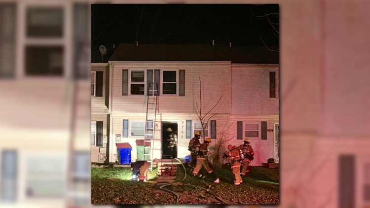 4 kids, 2 adults displaced after townhouse fire in Damascus | wusa9.com