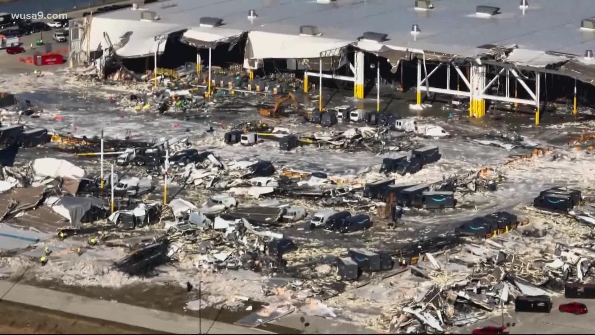 Virginia Beach search and rescue team helps with Kentucky tornado