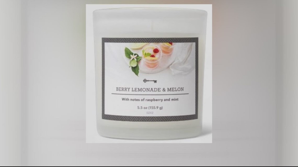 Target recalled nearly 5 million candles due to reports of severe burns and lacerations