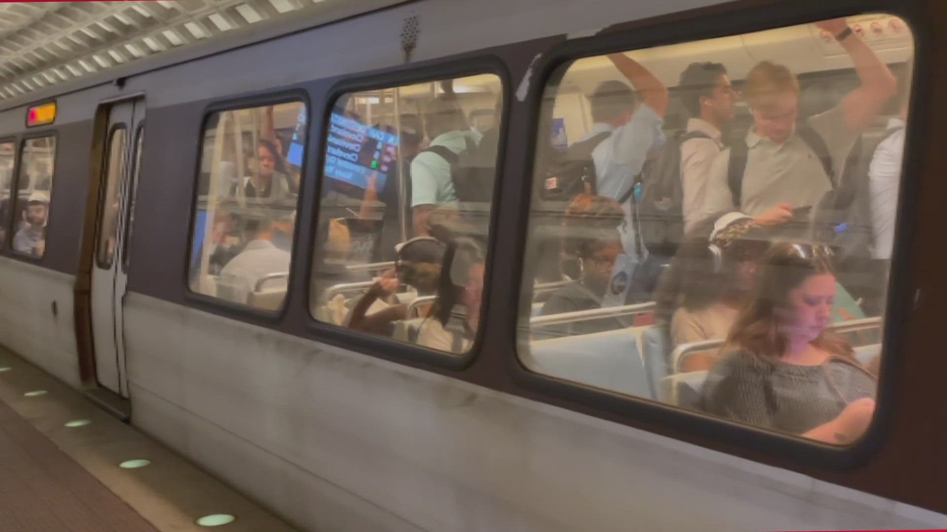 An arching insulator at Van Ness station is causing major headaches for Metro commuters.