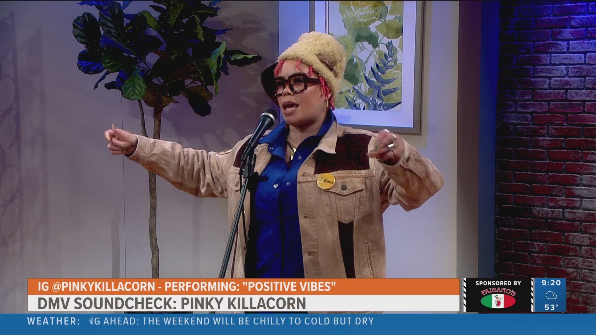 In this week's DMV Soundcheck Steph Lova and P Stew tell us about WAMMIE Week put on by The Musicianship and we get a performance from DC rapper Pinky Killacorn.