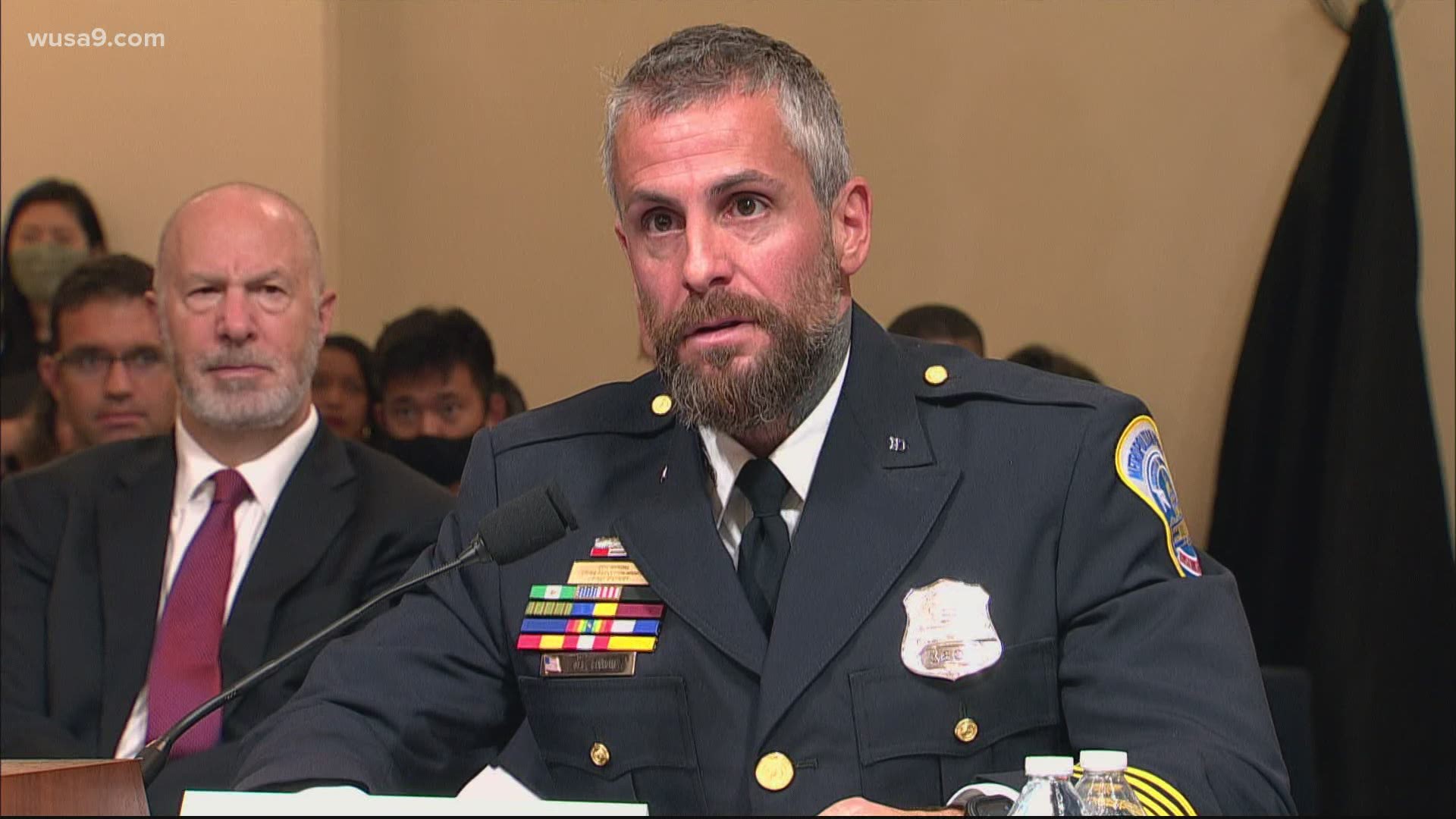 Four Capitol and DC Police officers testified before the House Select Committee on Jan. 6 on Tuesday about the violent assaults they endured.