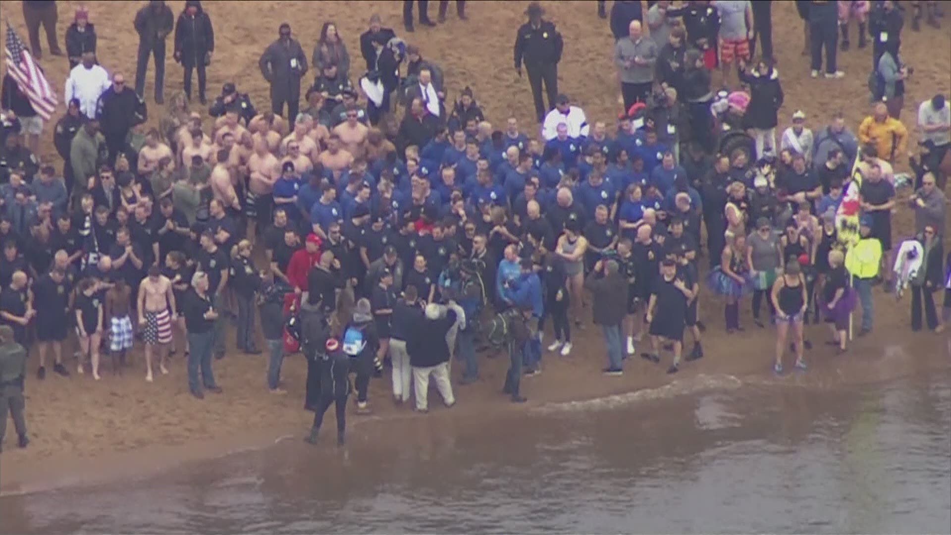 Maryland State Police Polar Bear Plunge