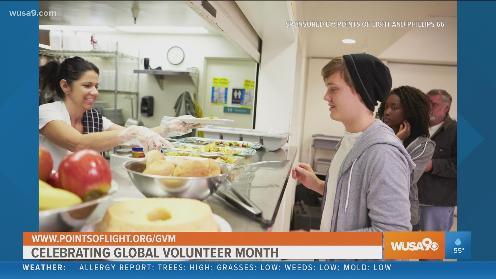 Points of Light urge everyone to celebrate Global Volunteer Month by