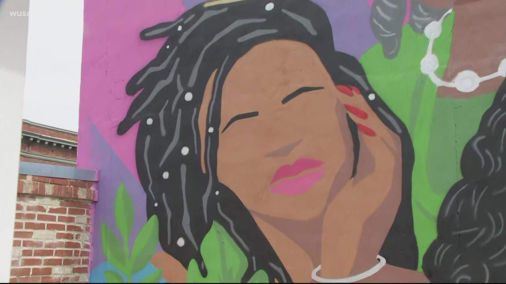 We're celebrating art and natural hairstyles for Black women! The Bowser administration and D.C. Artist Candice Taylor inveiled a mural highlighting the Crown Act.