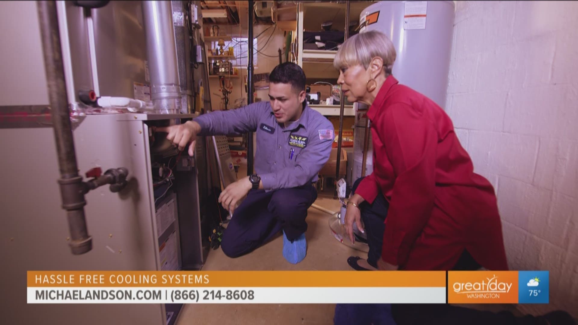Basim Mansour of Michael and Son tells us how to about their hassle free cooling system program. Call 866-214-8608 during the month of June 2019 and get $500 off their hassle free cooling system, or go to michaelandson.com.